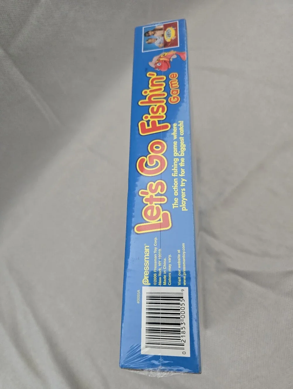 Pressman Lets Go Fishin Game Factory Sealed New In Box Spinning Board Game